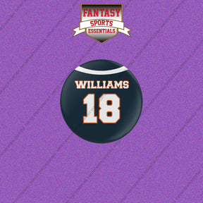 2026 Chicago Bears Home Jersey Buttons