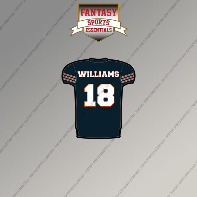2026 Chicago Bears Home Jersey Magnets