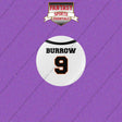 2026 Cincinnati Bengals Away Jersey Buttons