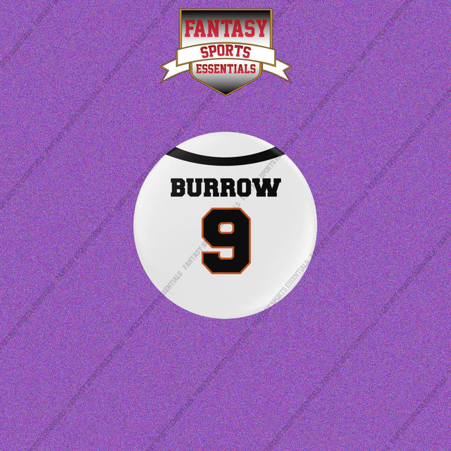 2026 Cincinnati Bengals Away Jersey Buttons