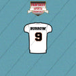 2026 Cincinnati Bengals Away Jersey Car Decals