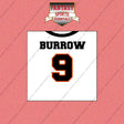 2026 Cincinnati Bengals Away Jersey Wall Art Prints