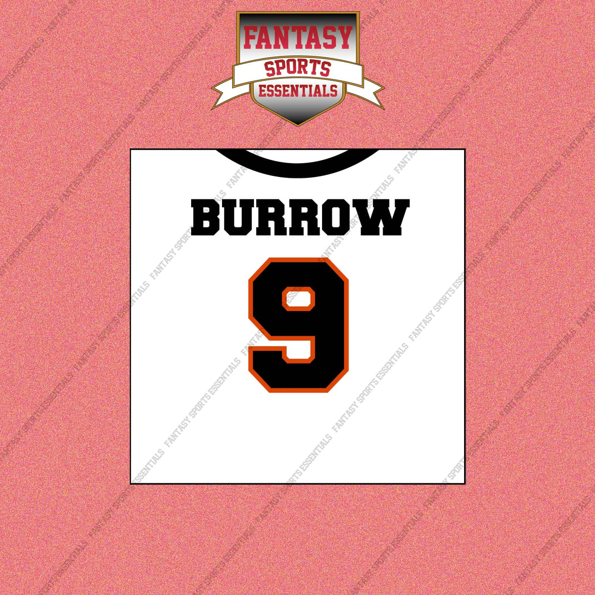 2026 Cincinnati Bengals Away Jersey Wall Art Prints