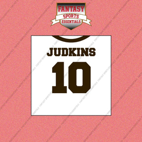 2026 Cleveland Browns Away Jersey Wall Art Prints