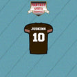2026 Cleveland Browns Home Jersey Car Decals