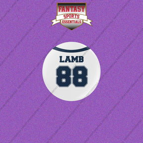 2026 Dallas Cowboys Away Jersey Buttons