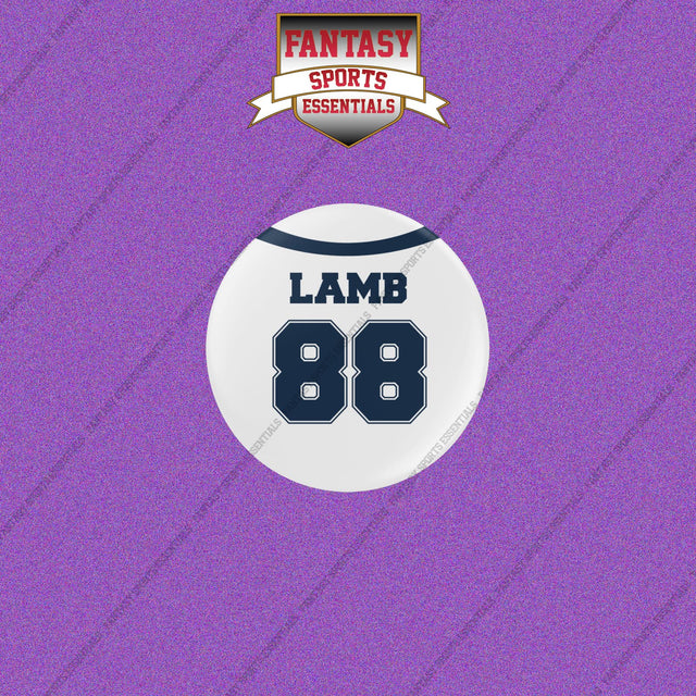 2026 Dallas Cowboys Away Jersey Buttons