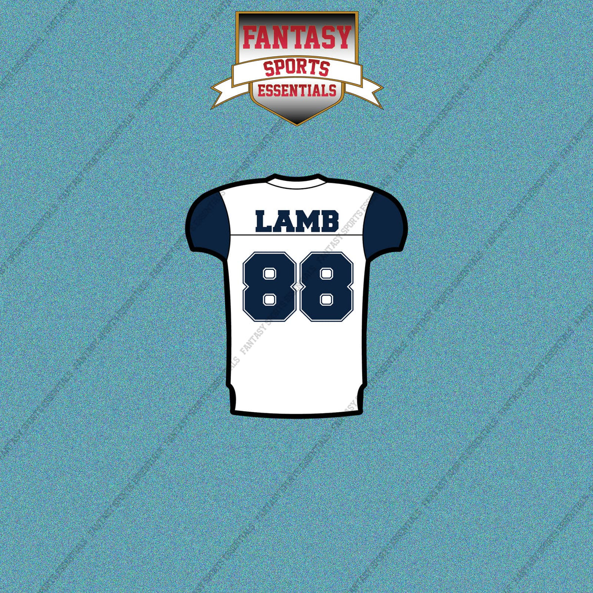 2026 Dallas Cowboys Away Jersey Car Decals