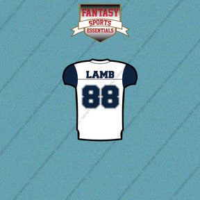 2026 Dallas Cowboys Away Jersey Car Decals