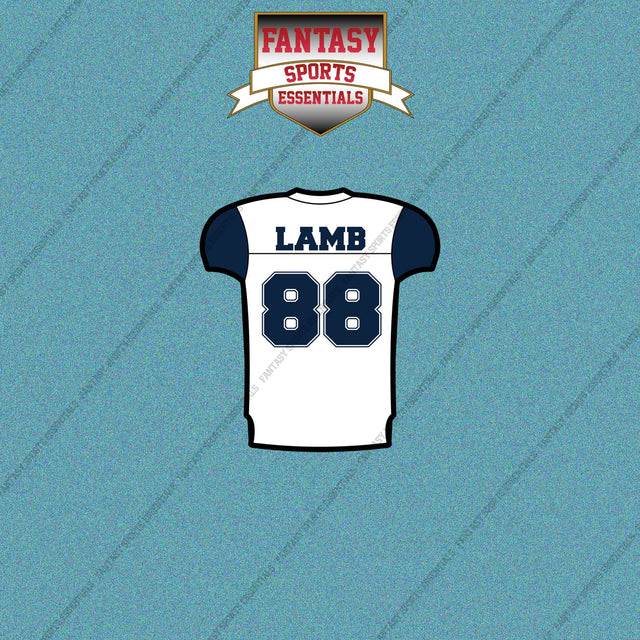 2026 Dallas Cowboys Away Jersey Car Decals