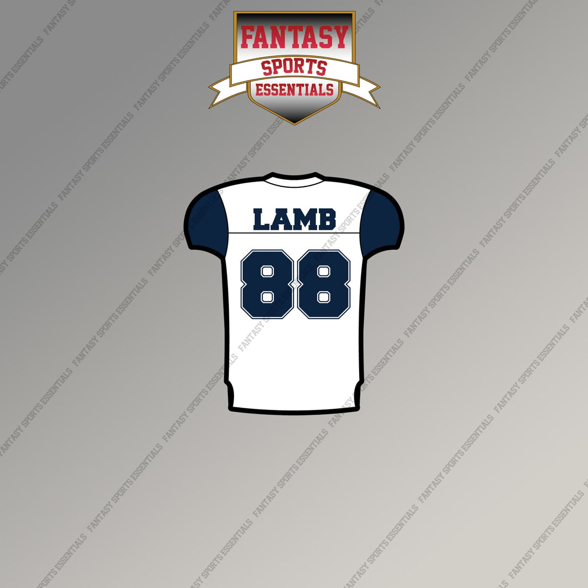 2026 Dallas Cowboys Away Jersey Magnets
