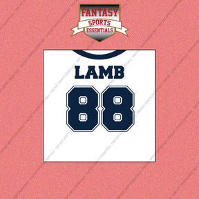 2026 Dallas Cowboys Away Jersey Wall Art Prints