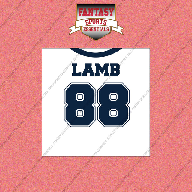2026 Dallas Cowboys Away Jersey Wall Art Prints