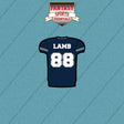 2026 Dallas Cowboys Home Jersey Car Decals