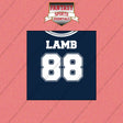 2026 Dallas Cowboys Home Jersey Wall Art Prints