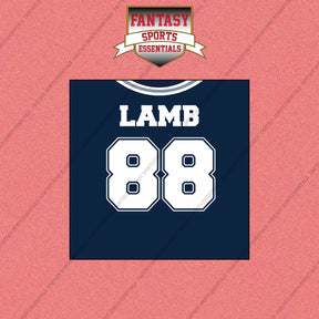 2026 Dallas Cowboys Home Jersey Wall Art Prints