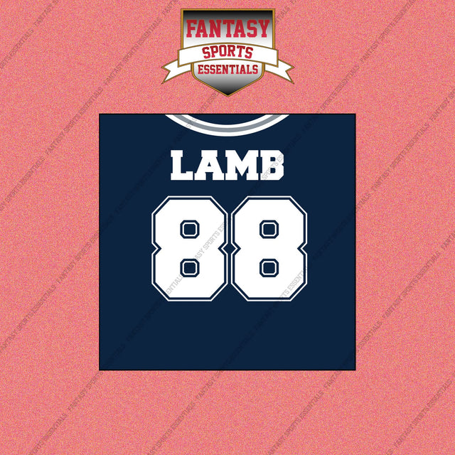 2026 Dallas Cowboys Home Jersey Wall Art Prints