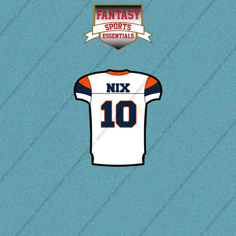 2026 Denver Broncos Away Jersey Car Decals