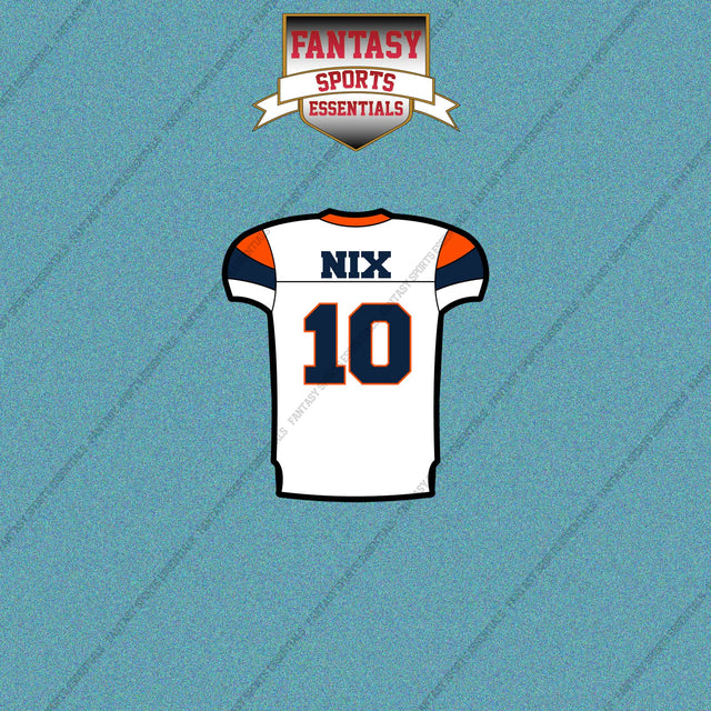 2026 Denver Broncos Away Jersey Car Decals