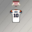 2026 Denver Broncos Away Jersey Magnets