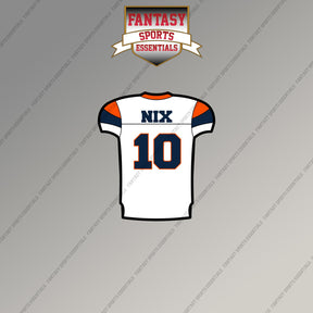 2026 Denver Broncos Away Jersey Magnets