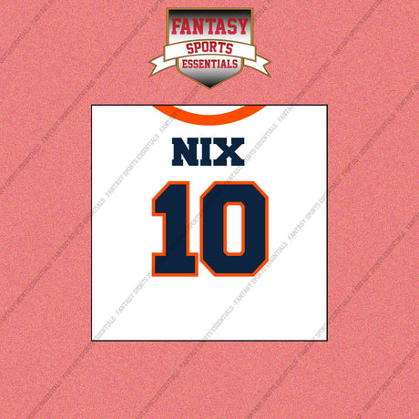 2026 Denver Broncos Away Jersey Wall Art Prints