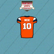 2026 Denver Broncos Home Jersey Car Decals
