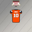 2026 Denver Broncos Home Jersey Magnets