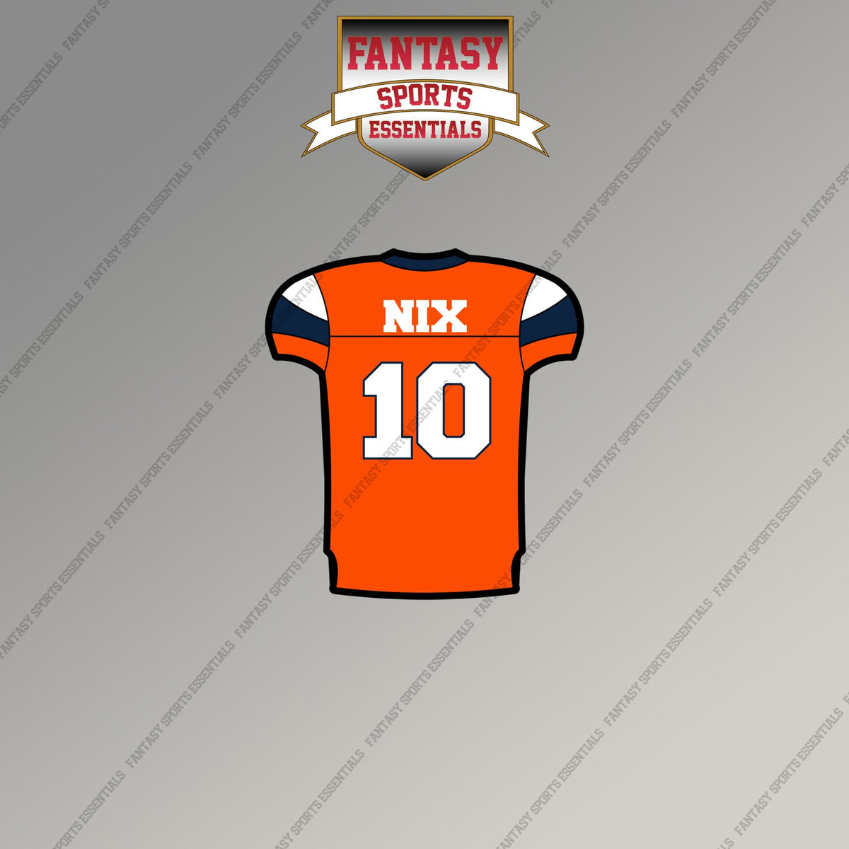 2026 Denver Broncos Home Jersey Magnets