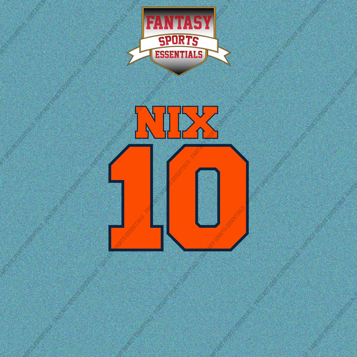2026 Denver Broncos Name and Number Car Decals