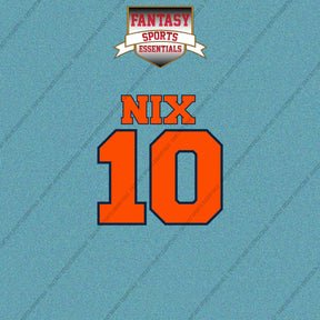 2026 Denver Broncos Name and Number Car Decals