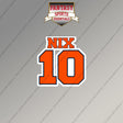 2026 Denver Broncos Name and Number Magnets
