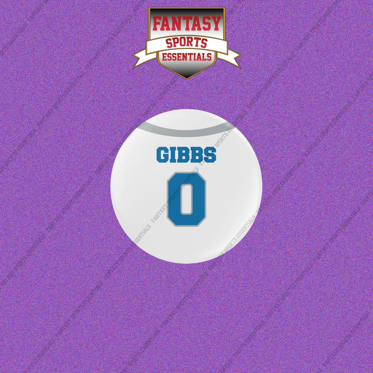 2026 Detroit Lions Away Jersey Buttons