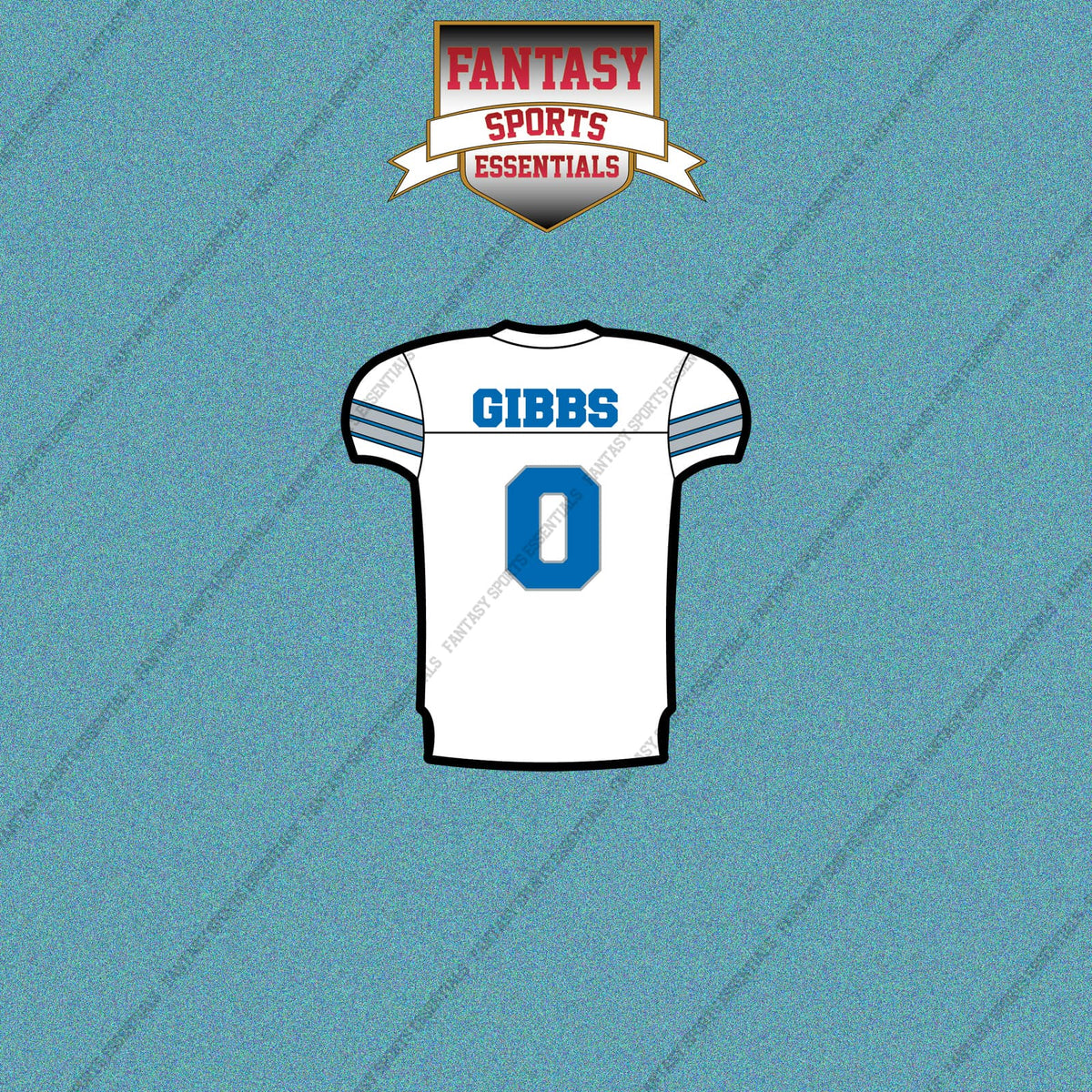 2026 Detroit Lions Away Jersey Car Decals