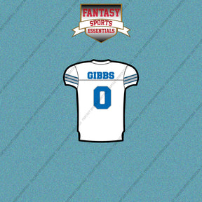 2026 Detroit Lions Away Jersey Car Decals