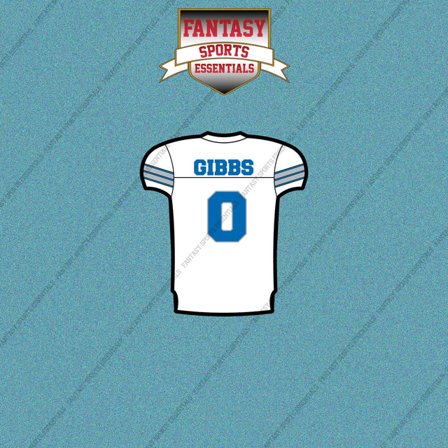 2026 Detroit Lions Away Jersey Car Decals