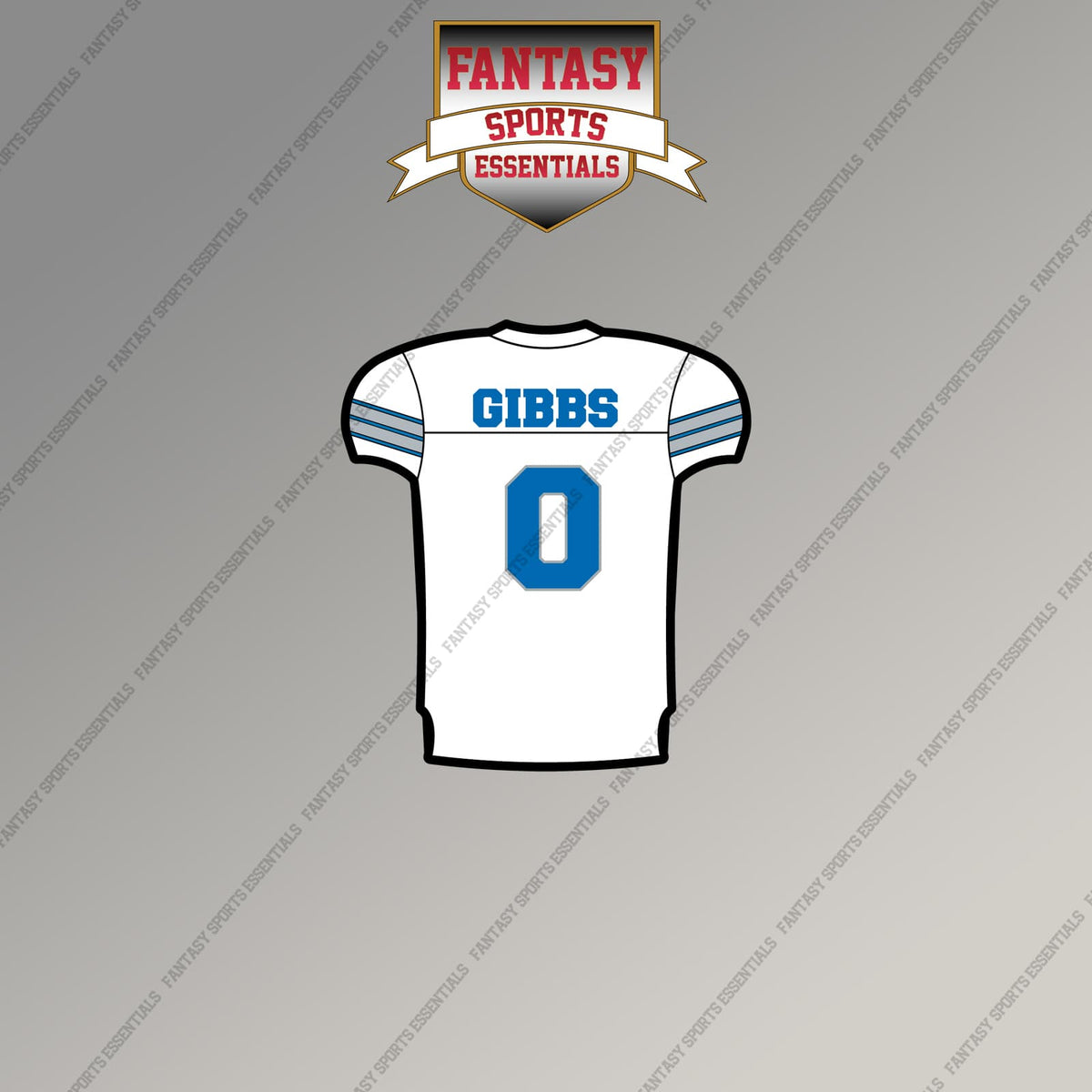 2026 Detroit Lions Away Jersey Magnets