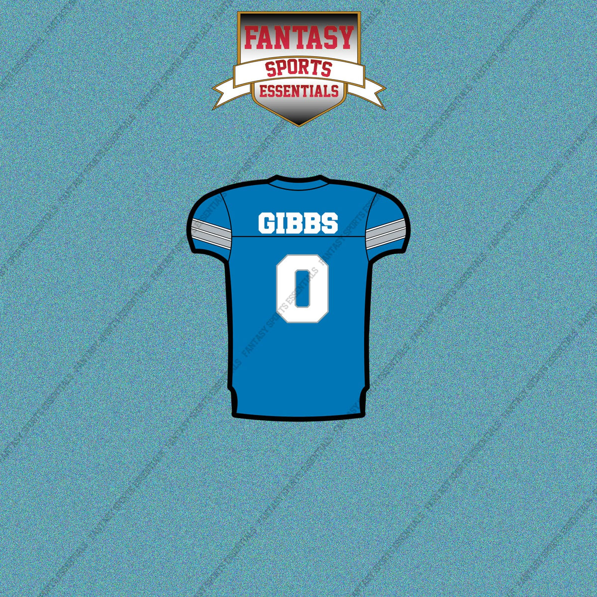2026 Detroit Lions Home Jersey Car Decals