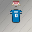 2026 Detroit Lions Home Jersey Magnets