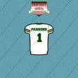2026 Green Bay Packers Away Jersey Car Decals