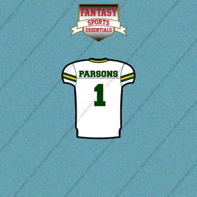 2026 Green Bay Packers Away Jersey Car Decals