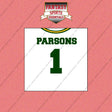 2026 Green Bay Packers Away Jersey Wall Art Prints