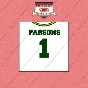 2026 Green Bay Packers Away Jersey Wall Art Prints