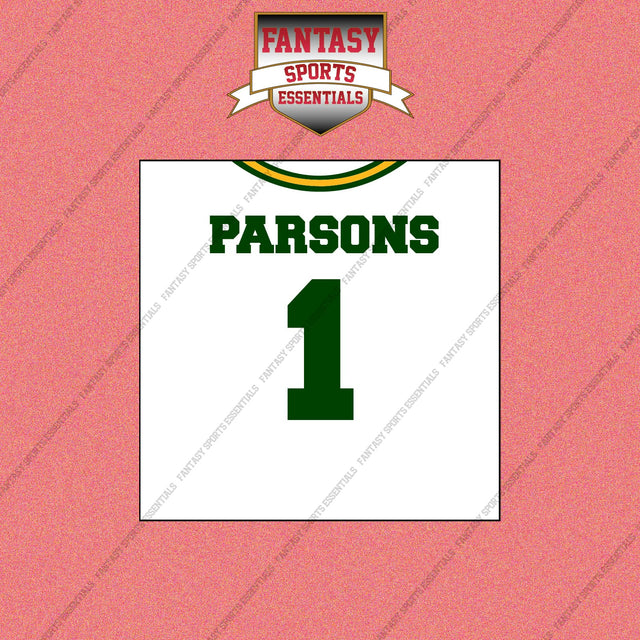 2026 Green Bay Packers Away Jersey Wall Art Prints