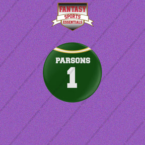 2026 Green Bay Packers Home Jersey Buttons