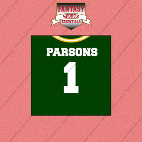 2026 Green Bay Packers Home Jersey Wall Art Prints