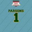 2026 Green Bay Packers Name and Number Car Decals