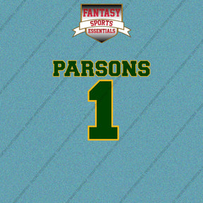 2026 Green Bay Packers Name and Number Car Decals