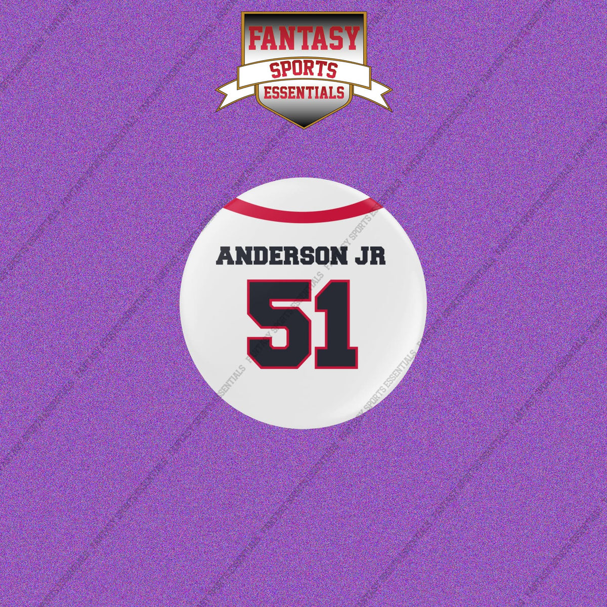 2026 Houston Texans Away Jersey Buttons