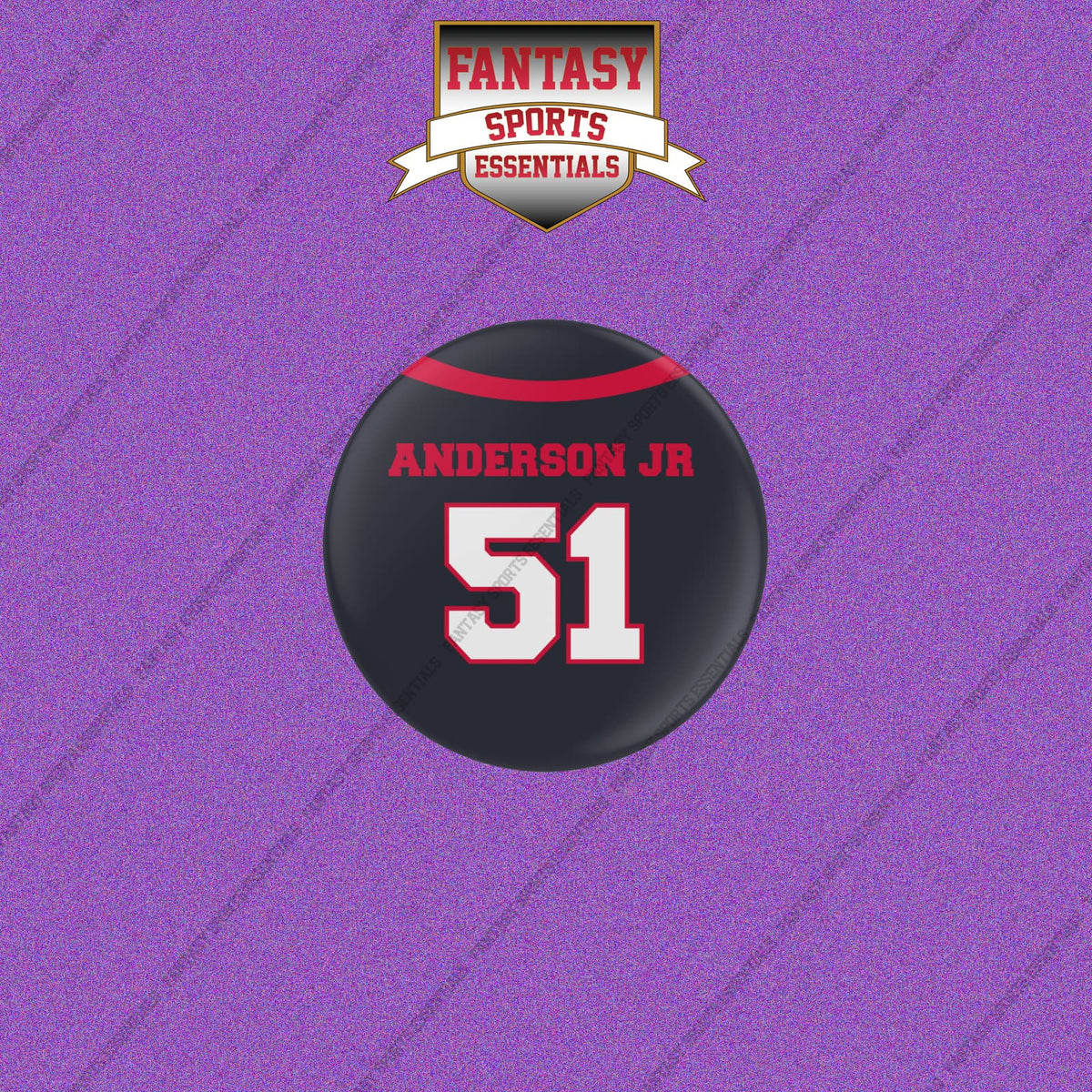 2026 Houston Texans Home Jersey Buttons